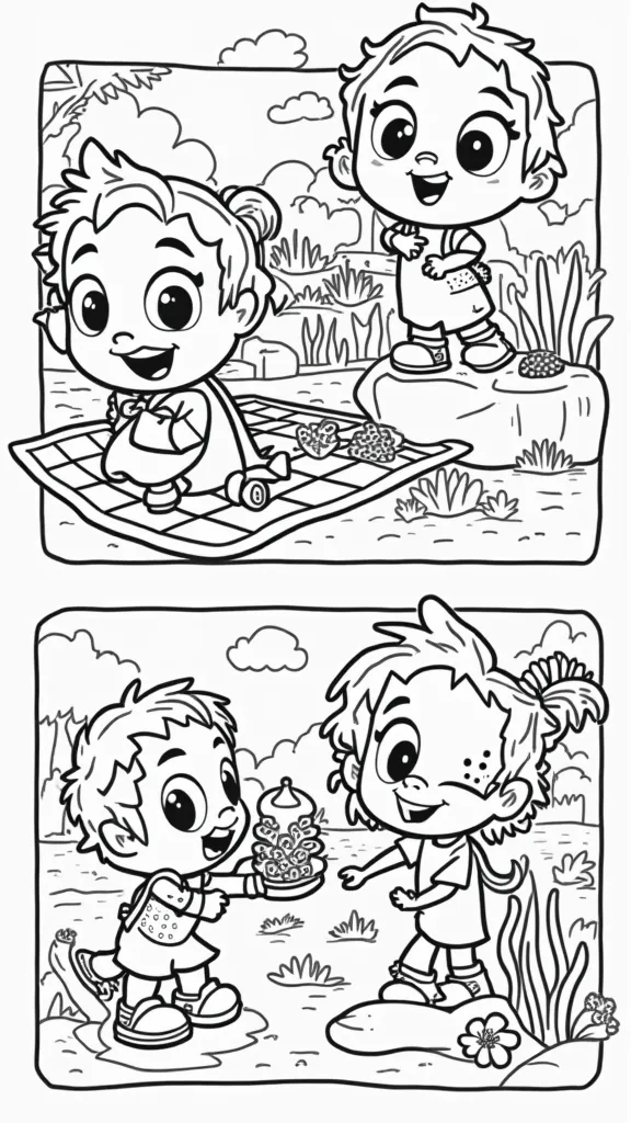 bely y beto coloring pages